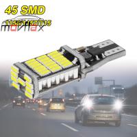 MovFlax 45ชิ้น4014SMD C An BUS 1156 / 1157 / T15 921 W16W LED หลอดไฟสำรองข้อมูลรถยนต์ย้อนกลับไฟ