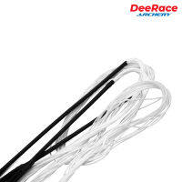 DeeRace Recurve Bow อุปกรณ์เสริม String สีขาว Dacron วัสดุใช้สำหรับ48 50 54 58 60 62 64 66 68 70 Inche Bow 12141618 Strands