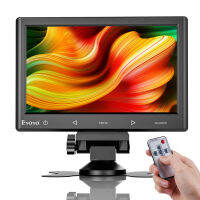 Eyoyo จอ7/10นิ้ว7 "/10",มอนิเตอร์ IPS FPV 1024X600ขนาดเล็ก IP,จอภาพ VGA AV HDMI พร้อมรีโมทคอนโทรลและลำโพงจอแสดงผลแบบพกพาสำหรับการเล่นเกมราสเบอร์รี่ Pi PC DVD CCTV