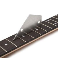 Fret Leveling Tool กีตาร์เบสคอ Fingerboard ไม้บรรทัดวัดสแตนเลส Fret Rocker Guitar Luthier Tool-DFDAG STORE