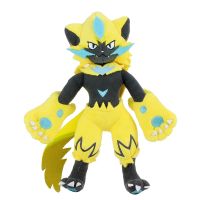 【CW】 25cm Pokemon Zeraora Plush Toys Soft Stuffed Animals Cartoon Doll Gifts For Children