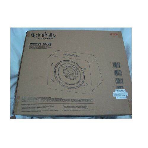INFINITY PRIMUS 1270B Sealed enclosure with 12" subwoofer Lazada PH