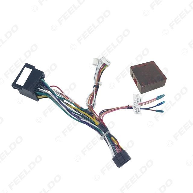 feeldo-car-16pin-android-audio-wiring-harness-with-canbus-box-for-opel-corsa-07-14-aftermarket-stereo-installation-wire-hq6698