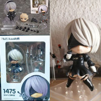 Nendoroid 1475 Nier: 10ซม. Action FIGURE automata 2B อะนิเมะ yorha No.2 Type B Nie R automata 2B Figurine ตุ๊กตาตุ๊กตาของเล่น