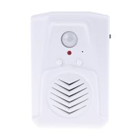 1PC Sensor Motion Door Bell Switch MP3ออดอินฟราเรดไร้สาย PIR Motion Sensor Voice Prompter ยินดีต้อนรับกระดิ่งประตู Entry Alarm