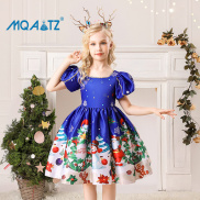 MQATZ Carnival Kids Christmas Dress For Girls Clothing Girl Cosplay Party