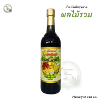 น้ำหมัก ผลไม้รวม สูตรผสมเอนไซม์ บ้านราช น้ำหมักเสริมสุขภาพ รสอร่อย ปริมาณสุทธิ 750 มล.