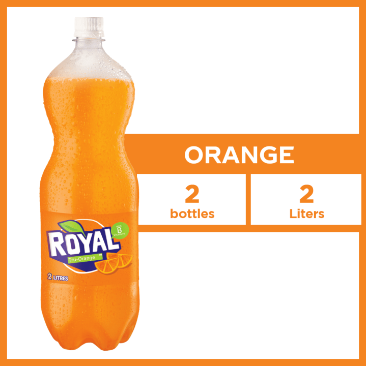 Royal Tru-Orange 1.5L - Pack of 3 - Coke Beverages