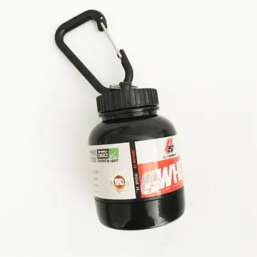 Portable Mini Protein Powder Bottles with Keychain Health Funnel