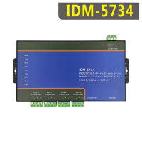 4CH อุตสาหกรรม RS485422พอร์ตอนุกรมเซิร์ฟเวอร์เครือข่าย Modbus 485ถึง Ethernet ESD ป้องกันไฟฟ้าสถิตย์600W Surge