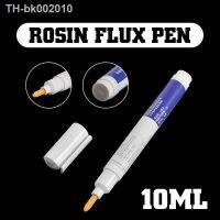 ☢△♨ 10ml No-clean Rosin Flux Pen for Solar Cell Panels Electrical Soldering PCB Board Electrical Repairment Welding Fluxes Tool