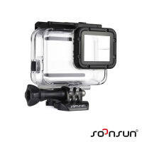 เคสกันน้ำ ? SOONSUN® WATERPROOF HOUSING (OEM) โกโปร HERO 7 / 5 / 6 งานพรีเมียมคุณภาพ ⚠️ทดสอบแรงดันน้ำ 45 เมตร⚠️