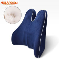 Memory Cotton Cushion Waist Pillows Office Car Home Sofa Backrest Waist Pillow Plush Back Support Cushion Backrest Pillow