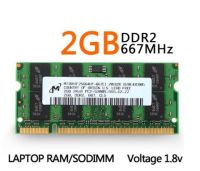 แรมโน้ตบุ้ค ddr2 2g 667 16ชิป ของใหม่ พร้อมส่ง เก็บเงินปลายทางทั่วประเทศ ส่งไว สำหรับอัปเกรด โน้ตบุ้ค ddr2