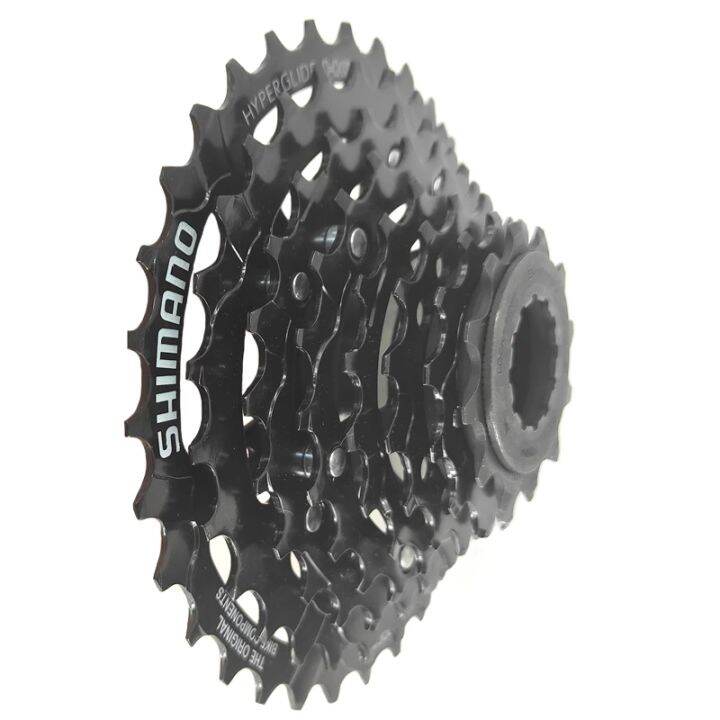 shimano-mtb-จักรยานเกียร์อะไหล่-cs-hg200-78-cassette-bike-freewheel-cassettes-12-14-16-18-21-24-28-32t-7s8s-speed-bike