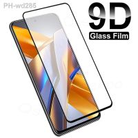 9D Safety Tempered Glass For Xiaomi Poco X5 X4 X3 NFC F3 F4 GT Screen Protector M3 M4 M5 Pro C3 C40 C50 C51 C55 Protection Film