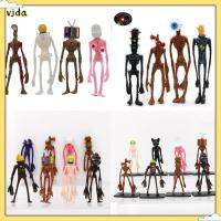 VJDA 4/8 Pcs ตุ๊กตา lols โมเดลหัวไซเรน อะนิเมะ SCP ของสะสมที่น่ากลัว ของเล่นหุ่นจำลองที่มีอิริยาบถต่างๆ ของขวัญสำหรับเด็ก ตำนานเมืองสยองขวัญ โมเดลสยองขวัญ สำหรับเด็กๆ