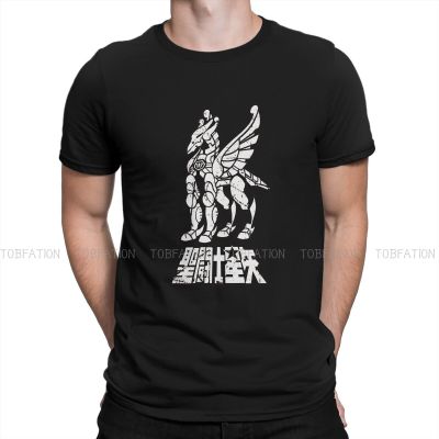 Comic Saint Seiya Andromeda Knights Of The Zodiac Pegasus Cotton T Shirt Harajuku Fashion MenS Tshirt O-Neck Short Sleeve