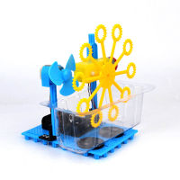 DIY Automatic Bubble Machine Scientific Experiment Manual Assembling Set Parent-child Interaction Childrens Educational Toys