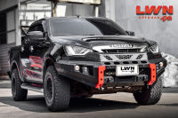 กันชนหน้าออฟโรด D-Max 2020-2023 กันชนเหล็กดำ OFF ROAD BUMPER รุ่น FB-016 ดีแมกซ์ Isuzuแบรนด์ LWN4x4