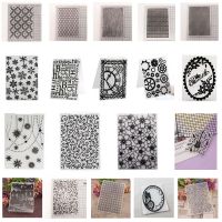 【hot】 Letters Clocks Gears Garlands Background Decoration Diy Paper Card Scrapbooking New Embossing Folders