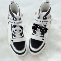 Womens Kawaii Shoes Sneakers Lolita Sports Flats Running Fashion High Top Casual Spring Cute Harajuku White Tennis Dropshipping