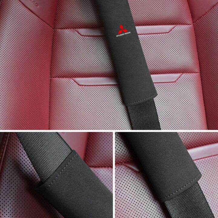 car-seat-belt-shoulder-cover-auto-protection-soft-interior-accessories-for-mitsubishi-outlander-lancer-cross-colt-xpander-mirage-attrage