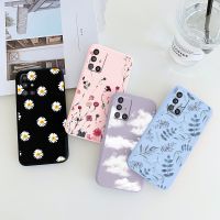 【Enjoy electronic】 For Samsung Galaxy A51 4G 5G Phone Case Silicone Back Cover On For Samsung A 51 Flower Protective Coque Shell Bumper 6.5 quot; Fundas