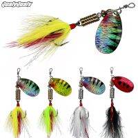 【cw】 1 piece Fishing Spinner Bait 4g 6.3g Metal Hard CrankBait Bass Accessories 【hot】