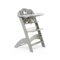 CHILDHOME เก้าอี้อเนกประสงค์ รุ่น LAMBDA3 EVOLUTIVE HIGHCHAIR + TRAY COVER - STONE GREY