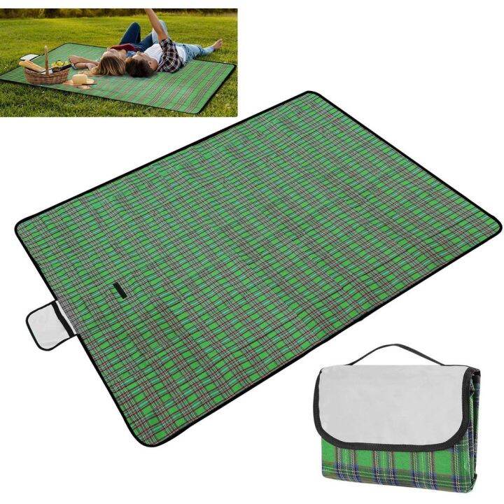 Travel Blanket Waterproof Camping Beach Mat Sandproof Oxford Folding
