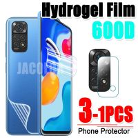 Protective Film For Xiaomi Redmi Note 11 4G 11S 10 Pro Max 10s 9 9s Screen Gel Protector/Back Cover Hydrogel Film/Lens Glass