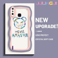 Jjlingji เคสสำหรับ Infinix Smart 4เคส X653 4C อัจฉริยะการ์ตูนอวาตาร์ดีไซน์ใหม่โคโลรเคสมือถือกันกระแทกแบบใสนิ่มเคสโปร่งใสลายกล้องถ่ายรูปที่สร้างสรรค์ซิลิกาเจลฝาครอบป้องกัน