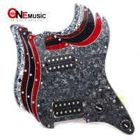 หลายสี HH กีตาร์ Pickguard กีตาร์ไฟฟ้า Pickguard และสีดำสอง Humbucker โหลด Prewired Scratchplate Assembly