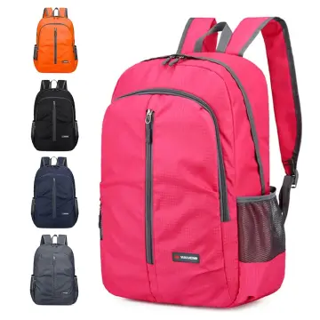 Foldable Backpack 30L,Lightweight Backpacks Waterproof Hiking Backpack  Packable Backpack for Women Men Outdoor Hiking(Red) 