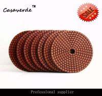 Free Shipping Wet 4 (100mm) with 2.5mm wet diamond flexible polishing pad for Granite and Marble