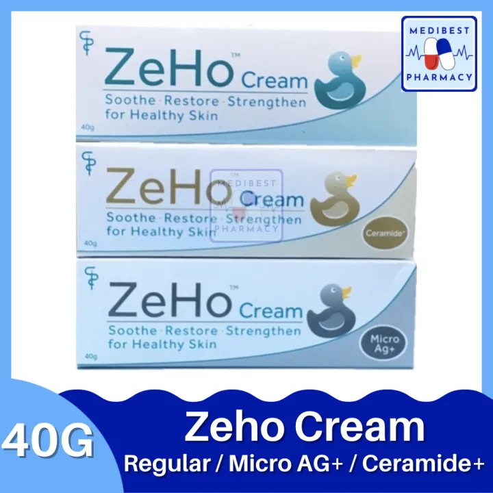 MediBest Pharmacy Zeho Cream 40G Regular / Micro AG+ / Ceramide+ ...