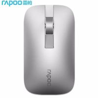 7h7w M550G Rapo เมาส์สำหรับเมาส์บลูทูธไร้สายสำนักงาน,เมาส์โทนสีอ่อน Mouse Komputer เมาส์พกพาที่เมาส์แบบแบนเป็นพิเศษเมาส์แบบมัลติโหมด