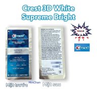 Combo 2 Gói Dán Trắng Răng Cấp Tốc Crest 3D White Supreme Flexfit siêu mạnh USA (liệu trình 2 ngày) - MinChan 2021 thumbnail