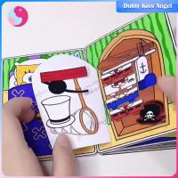 Dolity สมุดกิจกรรม Diy หนังสือเงียบ Montessori สารพัดปาร์ตี้สปันจ์บ็อบกลางแจ้ง