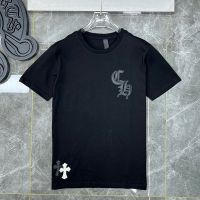 High Quality Chrome Heart CH official website cross short-sleeved mens T-shirt half-sleeve