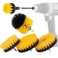 Drill Brush Attachment Set Power Scrubber Wash Cleaning Brushes Tool Kit with Extension for Clean Car Wheel Tire Glass windows