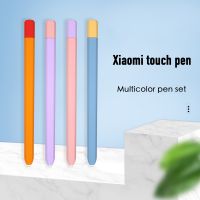 【lz】❍☌✓  Caso de cor de doces para xiaomi caneta inteligente caneta caneta caneta stylus capa de pele silicone macio anti-queda lápis protetor