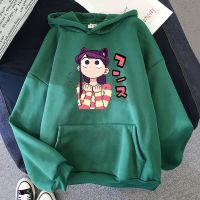 Shouko Komi-komi cant communicate Hoodies Sudaderas Manga Kawaii Cartoon Sweatshirts Pullover Men Aesthetic Casual Tops Size XS-4XL