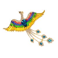 【YF】 CINDY XIANG Rhinestone And Enamel Brooches Fashion Pin Colorful Design Accessories Jewelry