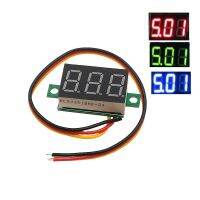 1Pcs 0.36 2สาย Dc 2.50ถึง30V Lcd Digital Voltmeter Voltimetro สีแดง/สีฟ้า/สีเขียว Led Amp Volt Meter Gauge เครื่องวัดแรงดันไฟฟ้า