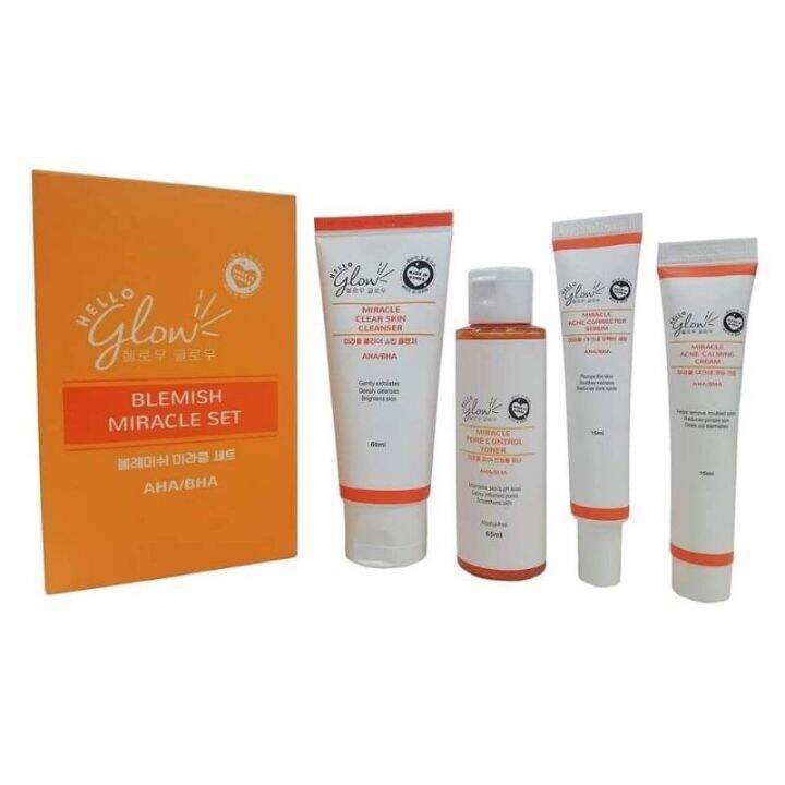 Hello Glow Blemish Miracle Set by Ever Bilena Lazada PH