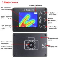 MLX90640 1.8 Inch Infrared Thermal Imager TFT Screen LCD Display Thermal Imaging Camera Handheld Temperature Sensor Tool