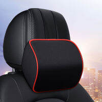 หมอนรองศีรษะในรถยนต์ Auto Car Seat Pillow Memory Foam Breathable Head Support Neck Rest Protector รถยนต์ Interior