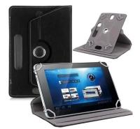 ☫ 7/8/9/10 Inch Universal 360 Degree Rotating Four Hook Leather Tablet Protection Case